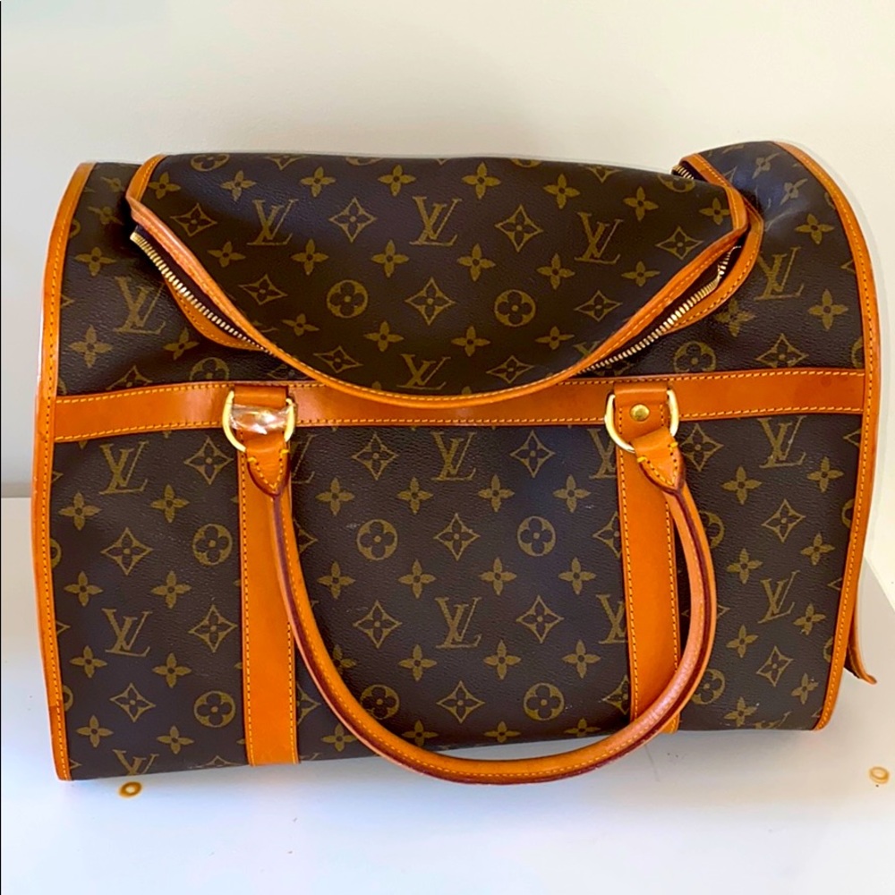 Louis Vuitton Dog Carrier